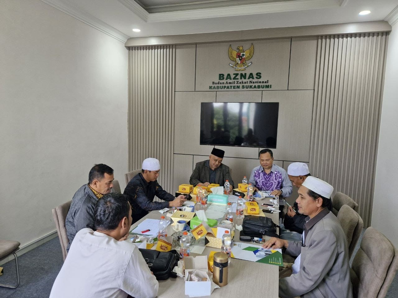 MUI Kabupaten Sukabumi Bahas Rencana Penetapan Besaran Zakat Fitrah Bersama BAZNAS